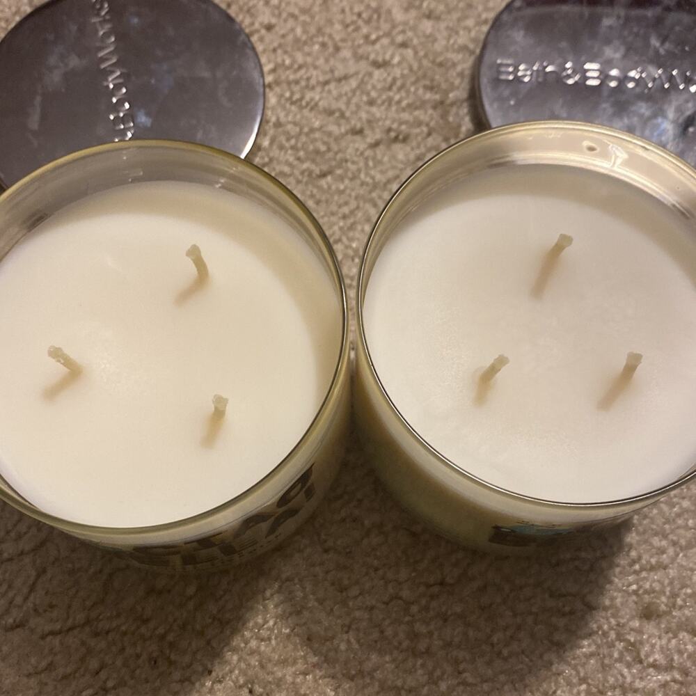 Bath Body Works ciao Bella sweet tiramisu candles 2x - Picture 2 of 3